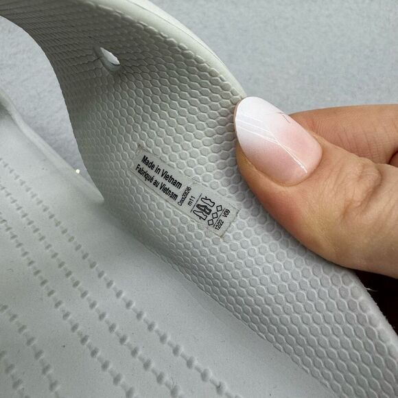 Crocs Crush Glitter Platform Sandal Atmosphere Gray Size Men's 11/ Womens 12.5 - Picture 5 of 8